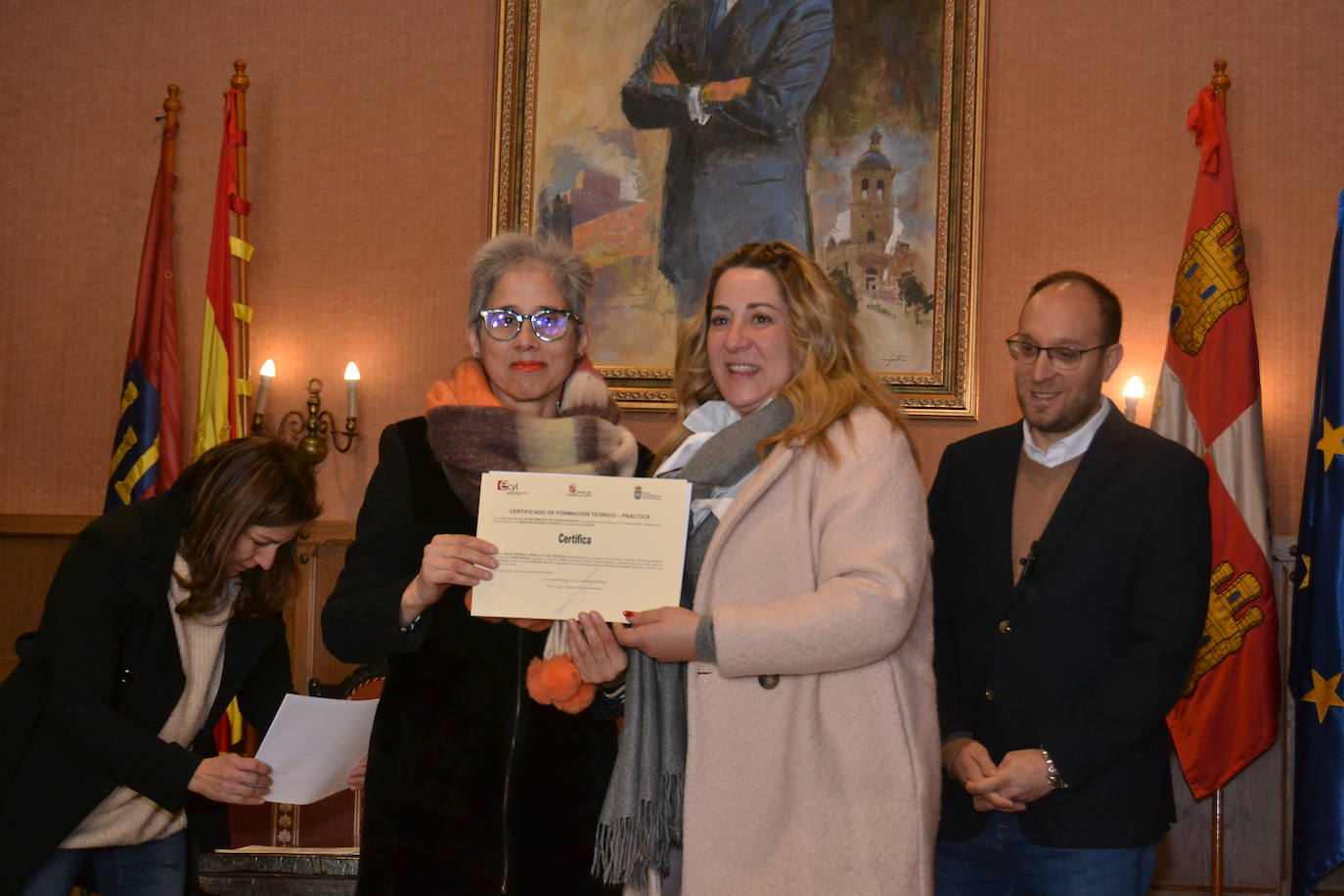 Entregados los diplomas de la formación “Acompañados” en Ciudad Rodrigo