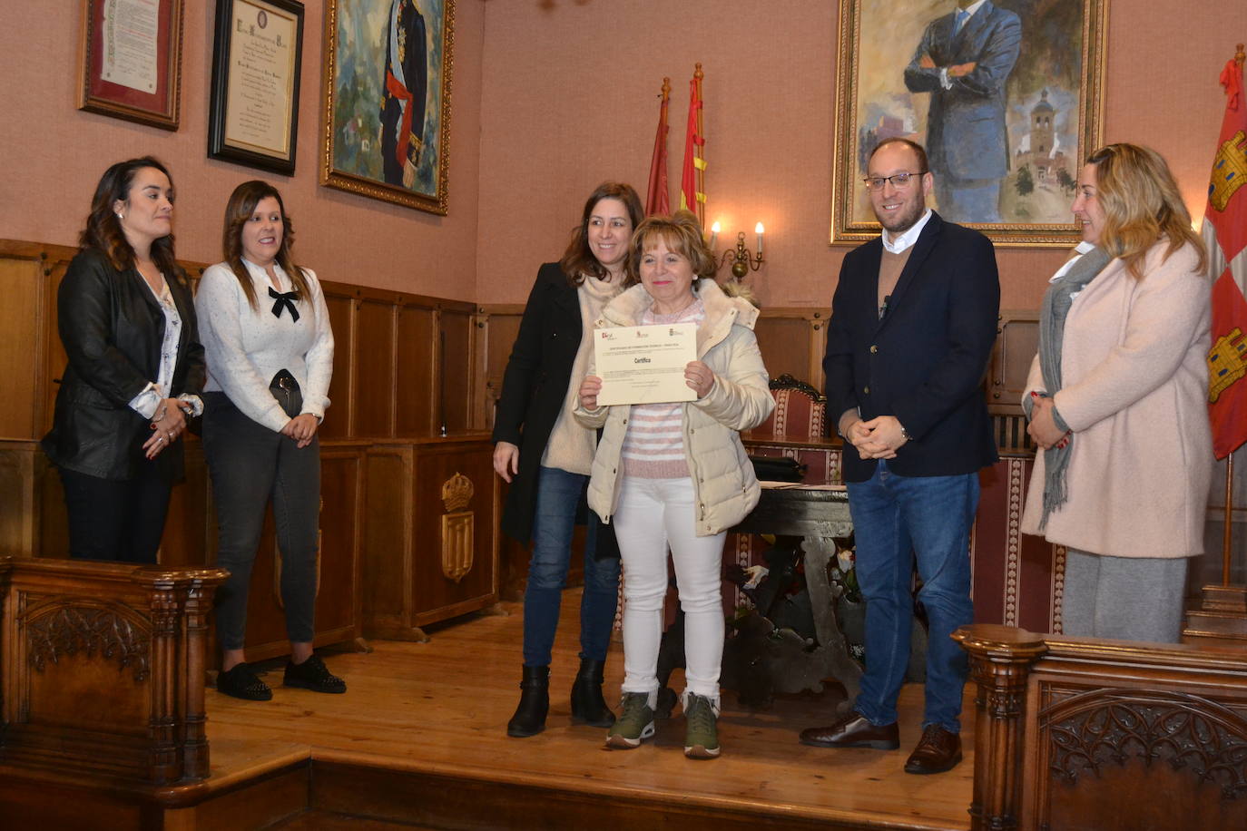 Entregados los diplomas de la formación “Acompañados” en Ciudad Rodrigo