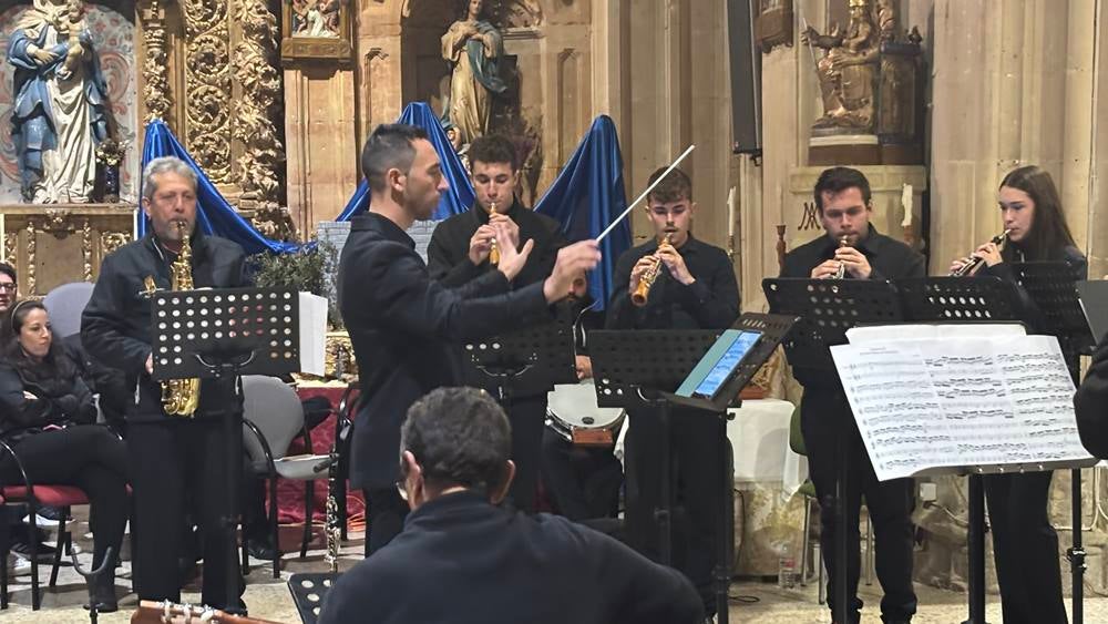 Brillante concierto de Navidad en la iglesia de Villoria