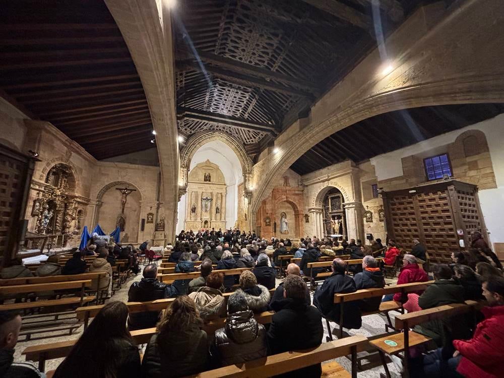 Brillante concierto de Navidad en la iglesia de Villoria