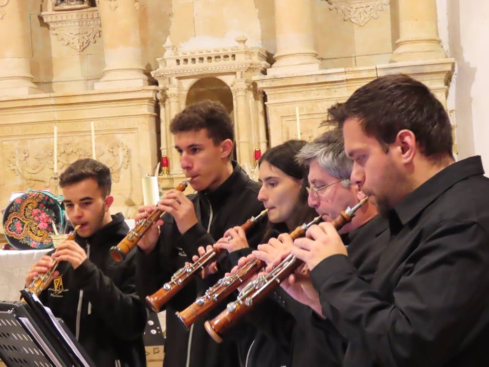 Brillante concierto de Navidad en la iglesia de Villoria