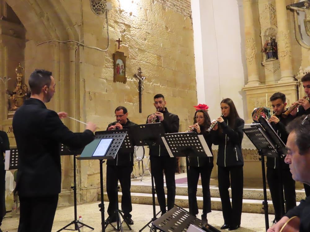 Brillante concierto de Navidad en la iglesia de Villoria