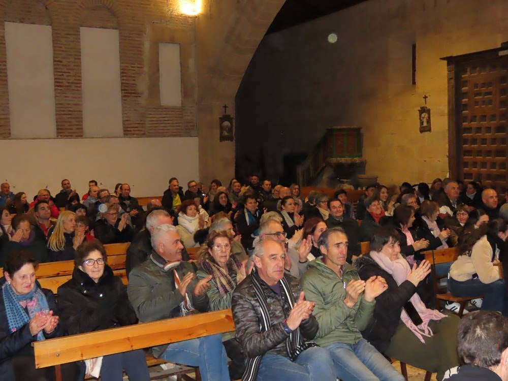 Brillante concierto de Navidad en la iglesia de Villoria