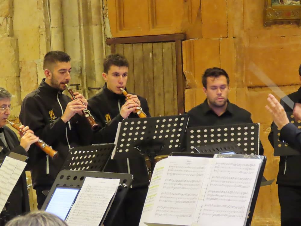 Brillante concierto de Navidad en la iglesia de Villoria