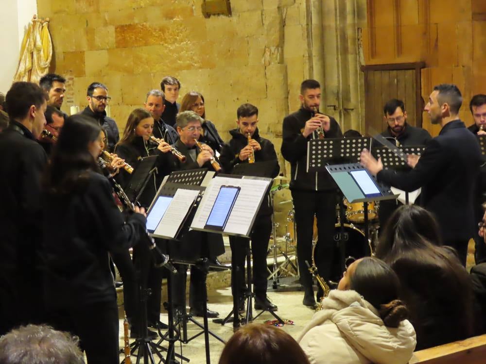 Brillante concierto de Navidad en la iglesia de Villoria