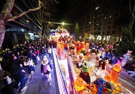 Imagen de la cabalgata de Reyes del año pasado.