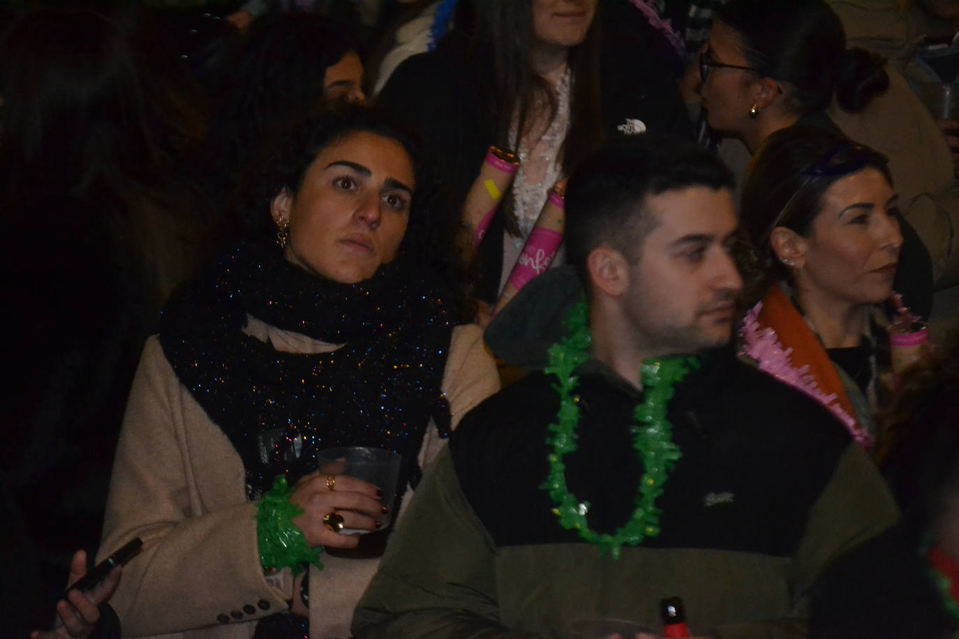 Los jóvenes de Ciudad Rodrigo festejan la entrada al 2025