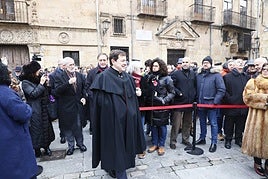 Alfonso Fernández Mañueco en el homenaje a Unamuno.