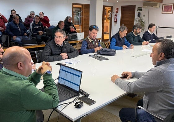 Debate del cereal en la Lonja de Salamanca.