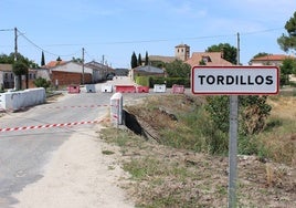 Entrada a Tordillos.