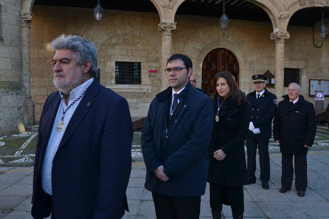 Ciudad Rodrigo arropa a San Sebastián en su marcha a la Catedral