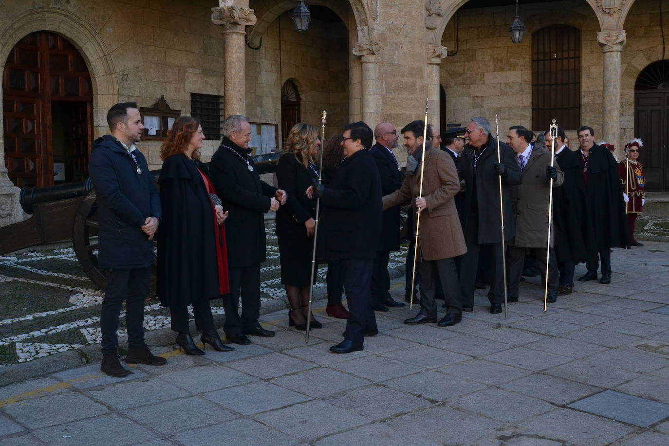 Ciudad Rodrigo arropa a San Sebastián en su marcha a la Catedral