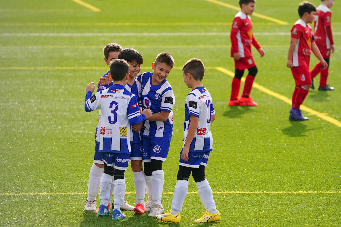 Las mejores imágenes de la jornada 12 en el fútbol base