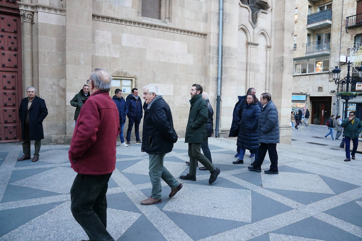 Así ha sido el funeral de Guillermo Marín Pérez-Tabernero en Salamanca