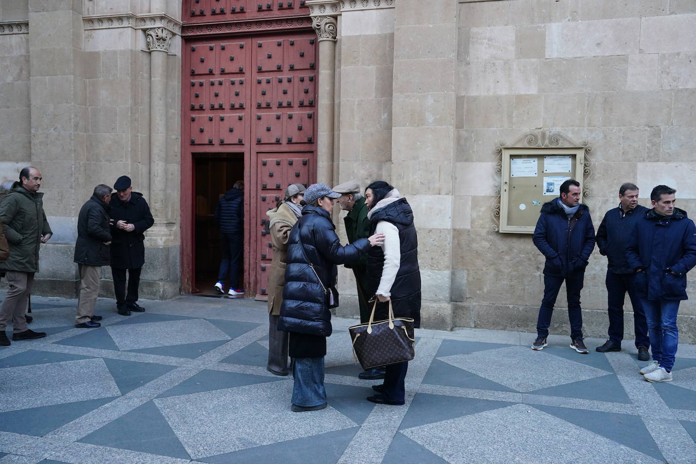 Así ha sido el funeral de Guillermo Marín Pérez-Tabernero en Salamanca