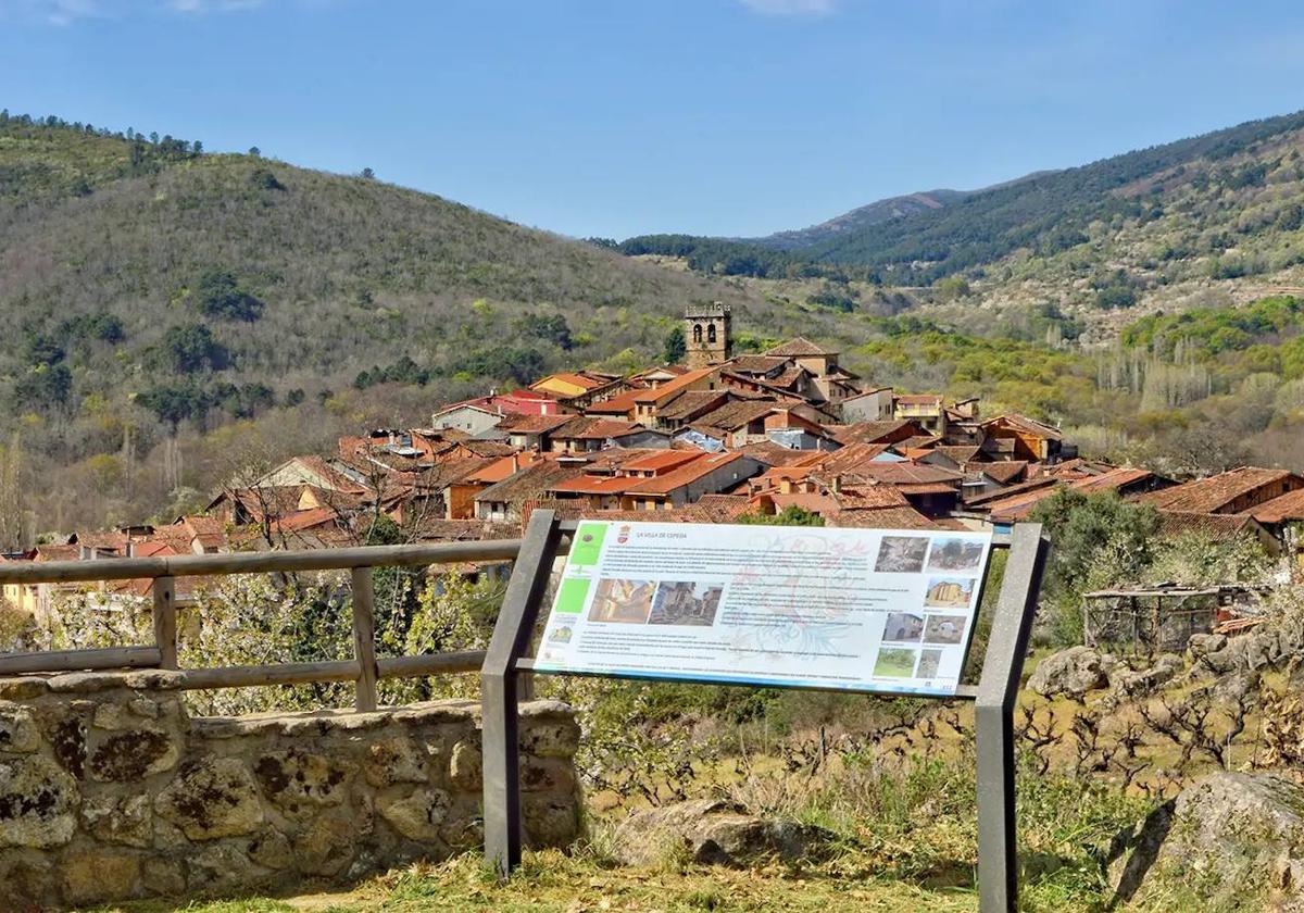 Imagen del pueblo de Salamanca que figura en el mapa de los pueblos más mágicos de España.