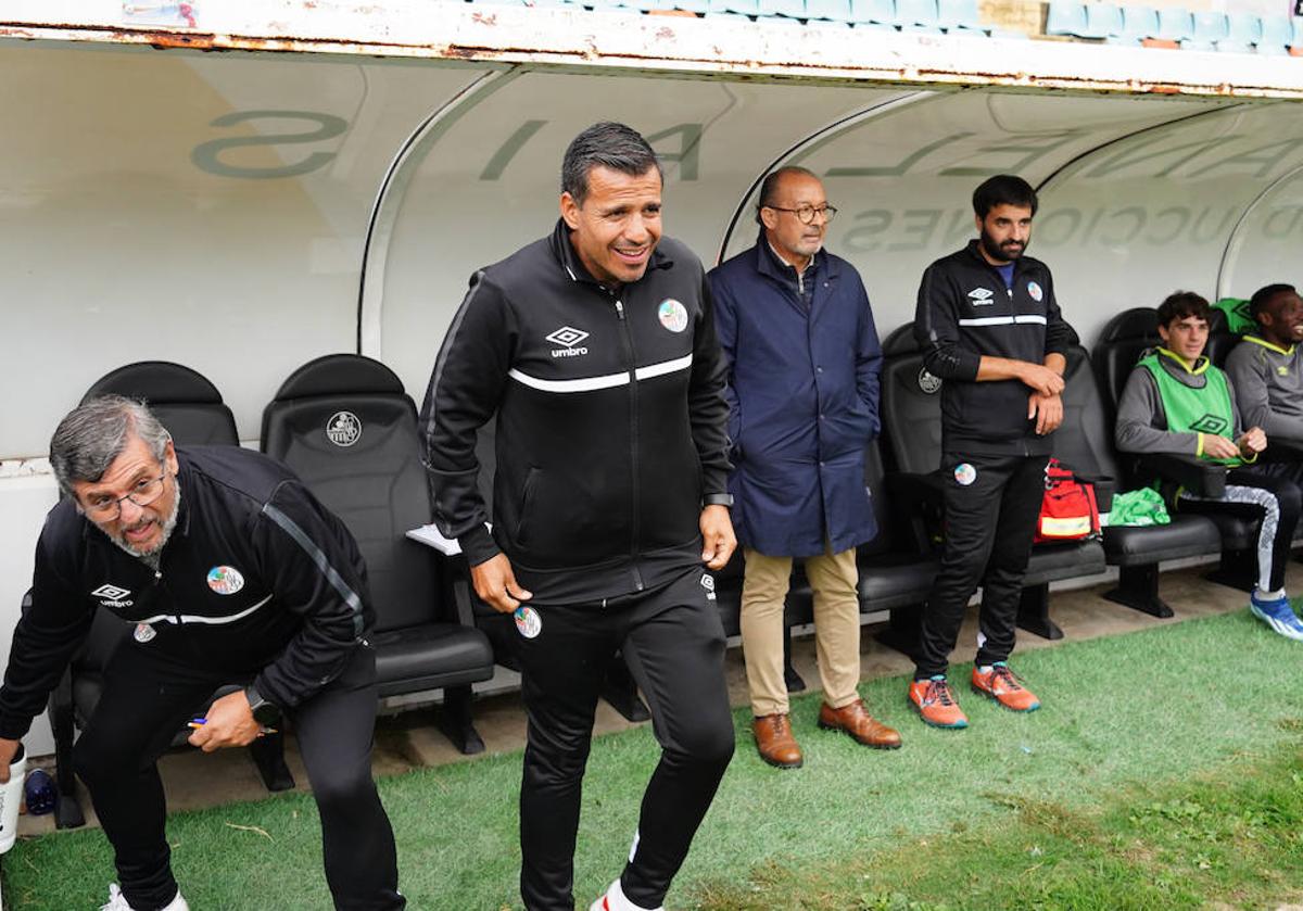 Rafa Dueñas, entrenador del Salamanca UDS.