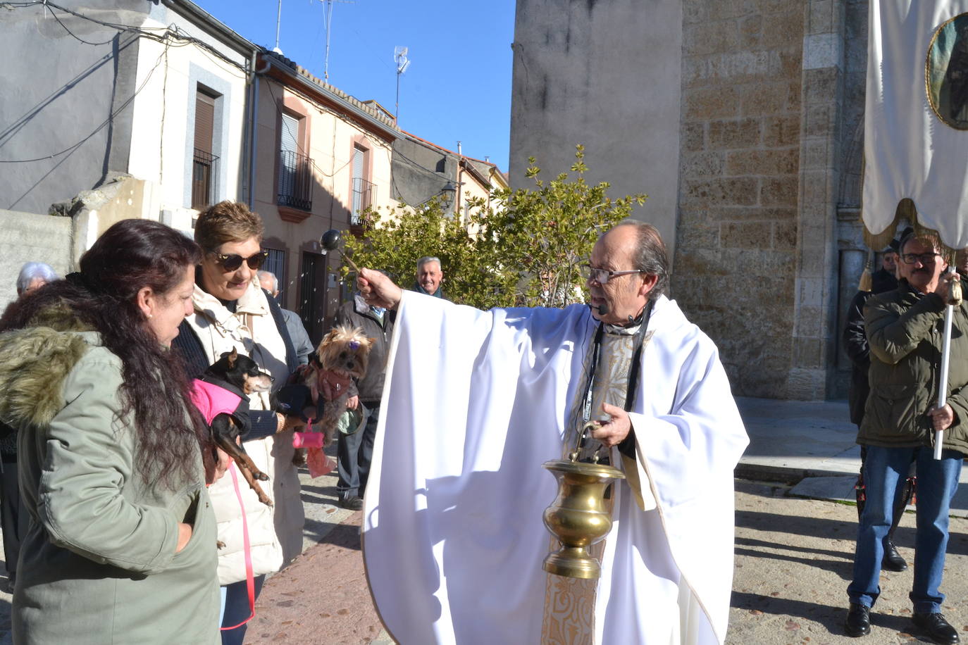 Ciudad Rodrigo comienza las bendiciones de San Antón