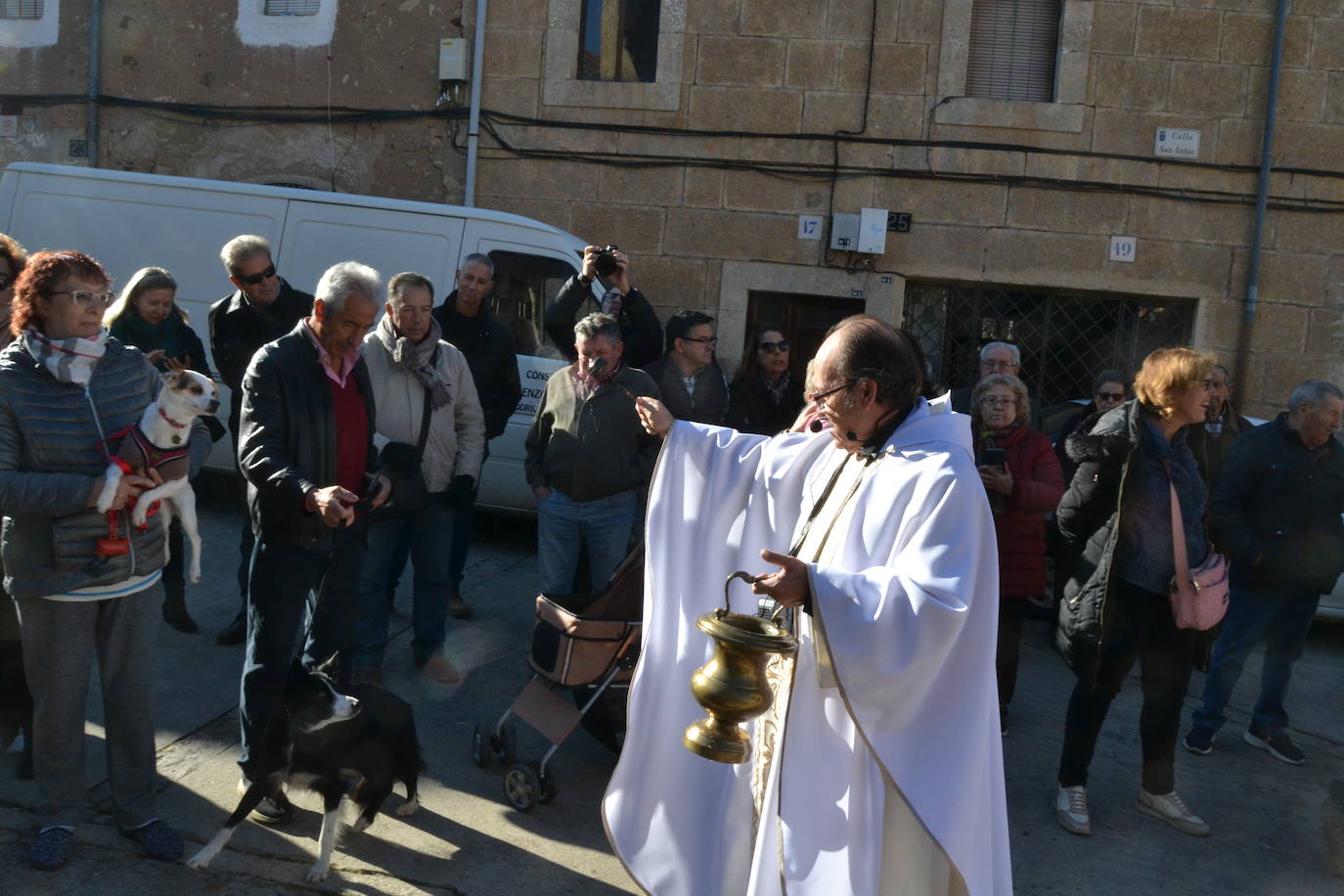 Ciudad Rodrigo comienza las bendiciones de San Antón