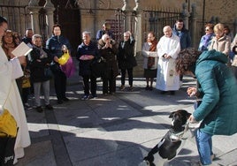 El prior de los Carmelitas llevó a cabo la bendición