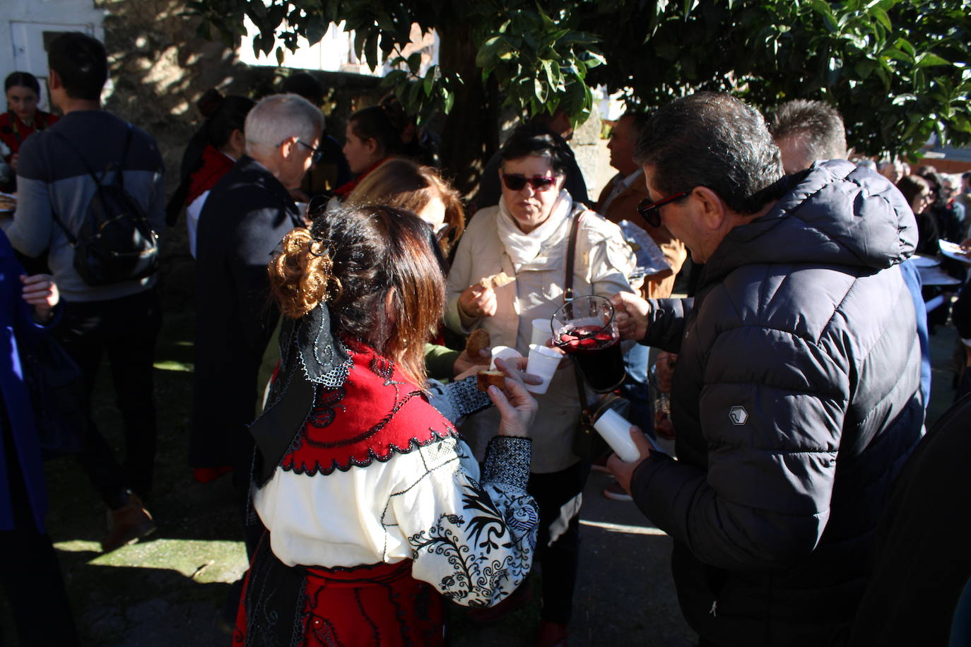 El sol vuelve para lucir por San Antón en el día grande de Valdelamatanza