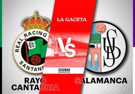 Rayo Cantabria - Salamanca UDS: horario y cómo ver en directo y por TV el partido de Segunda Federación