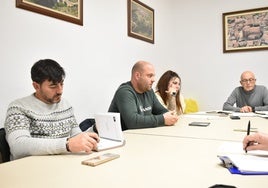 Munícipes de Ledesma durante la sesión plenaria.