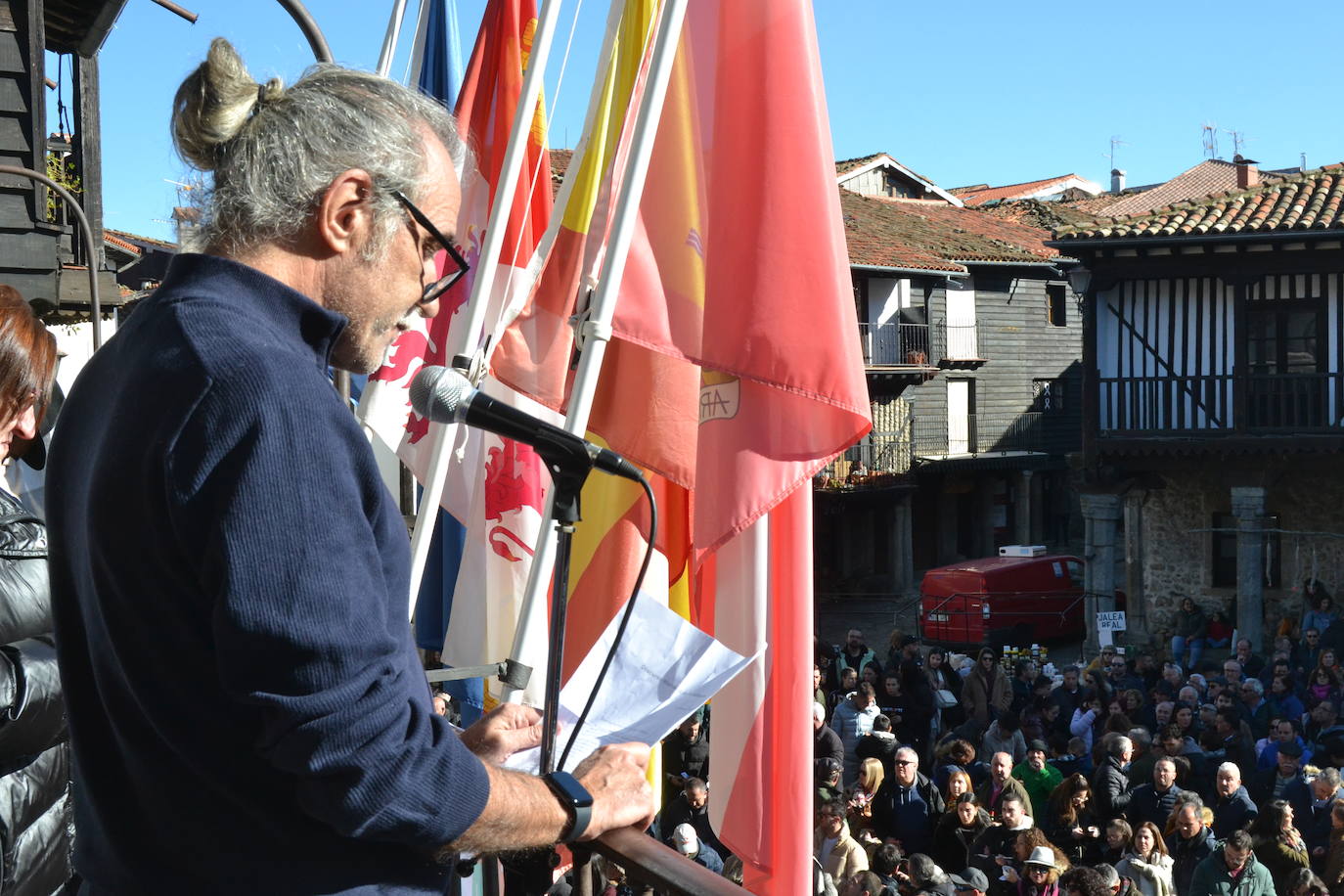 La Alberca despide a su vecino Antón con motivo de su santo