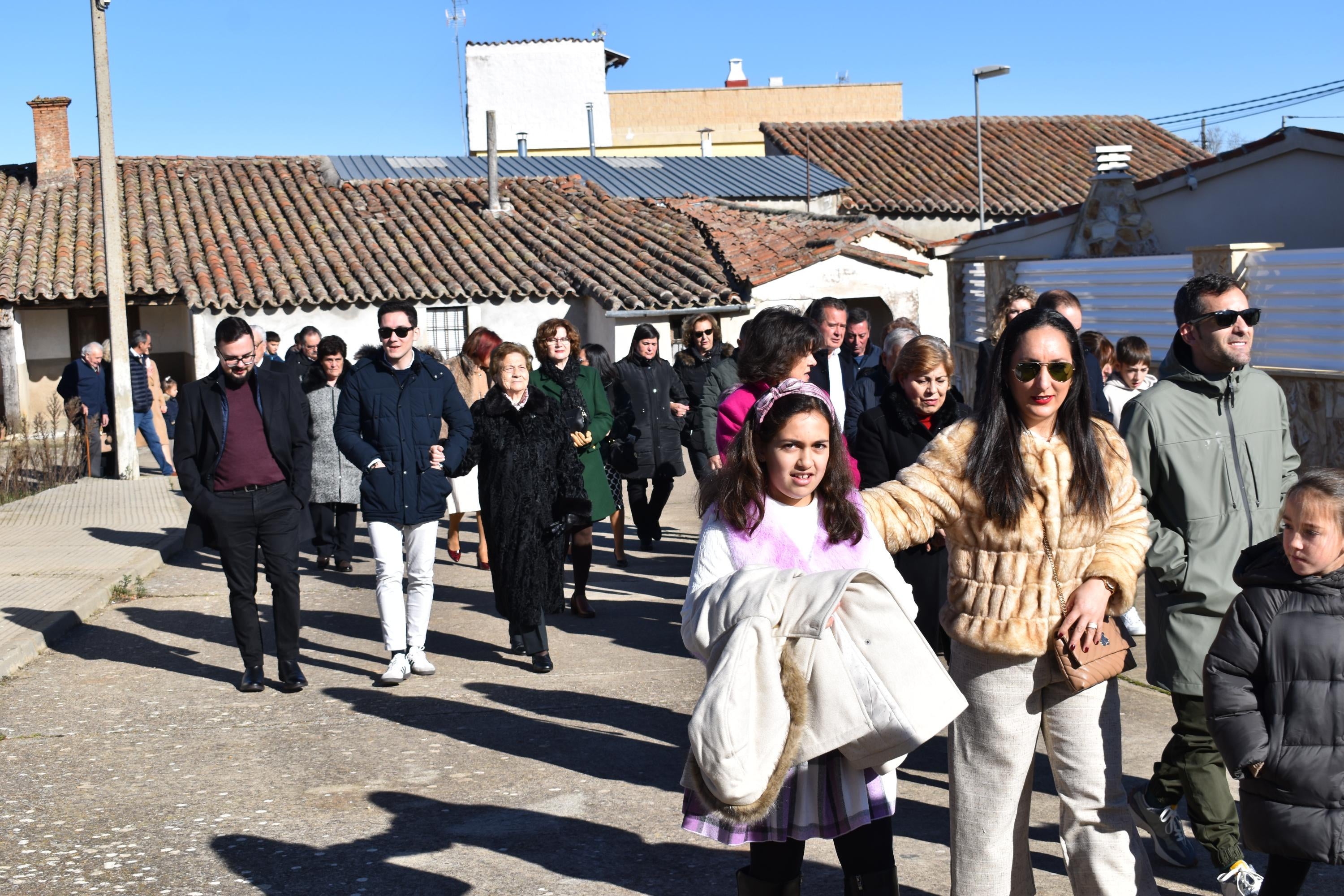 Procesión con susto en Calzada de Don Diego