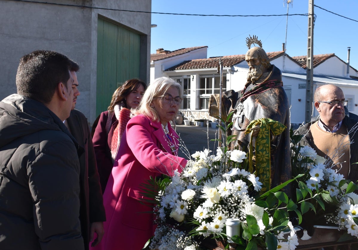 Procesión con susto en Calzada de Don Diego