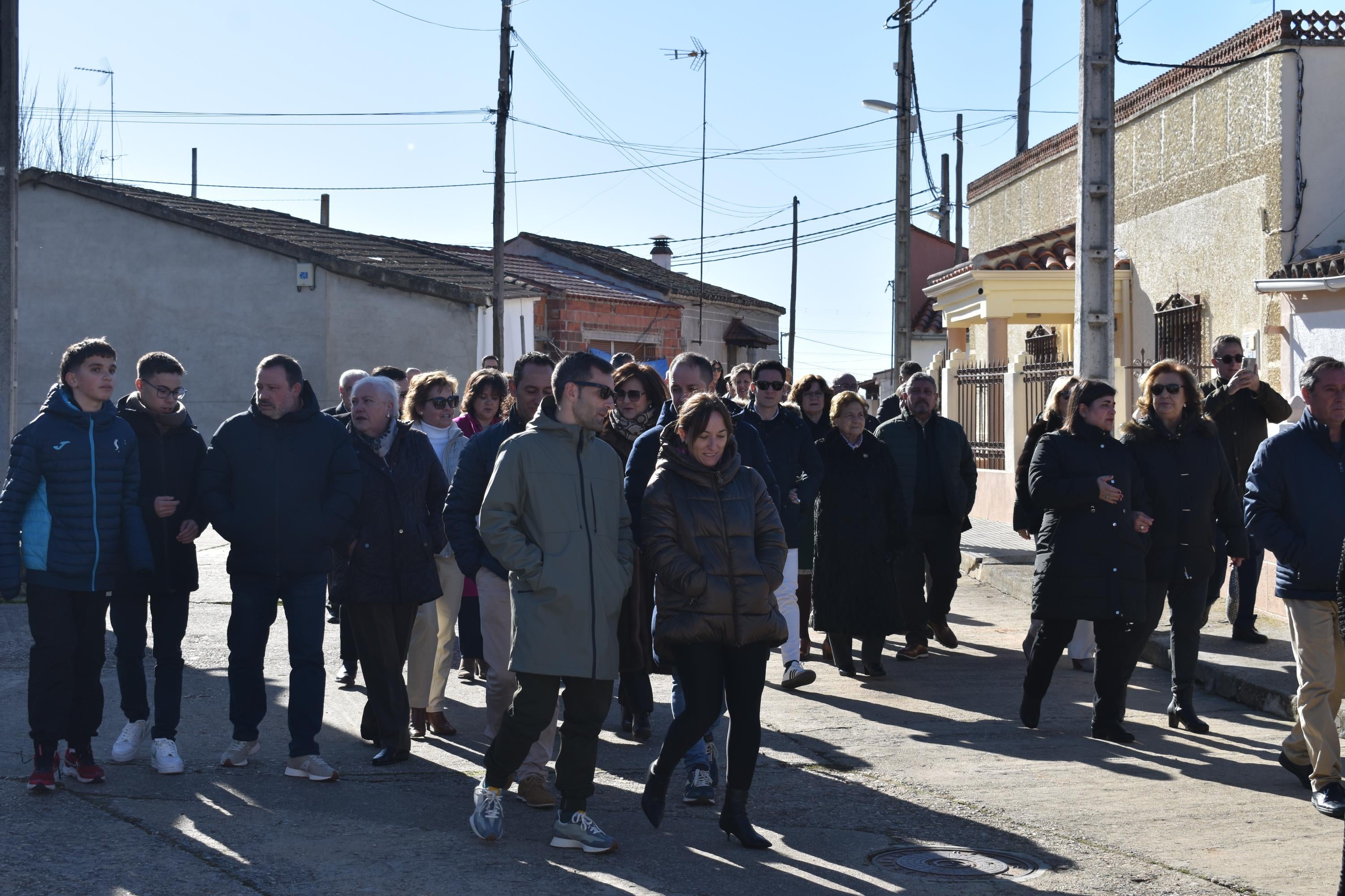 Procesión con susto en Calzada de Don Diego