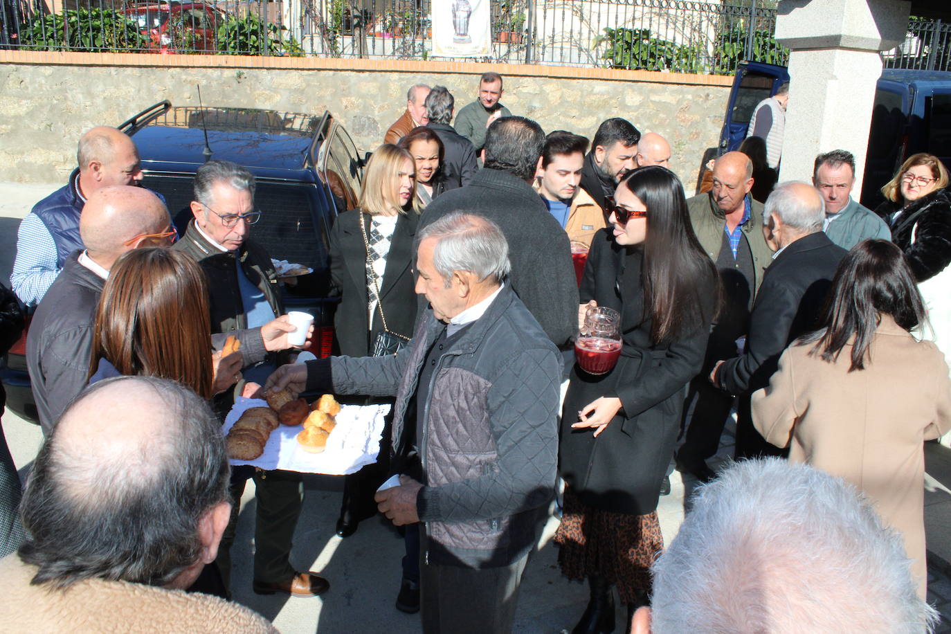 Valdelamatanza canta a San Antón