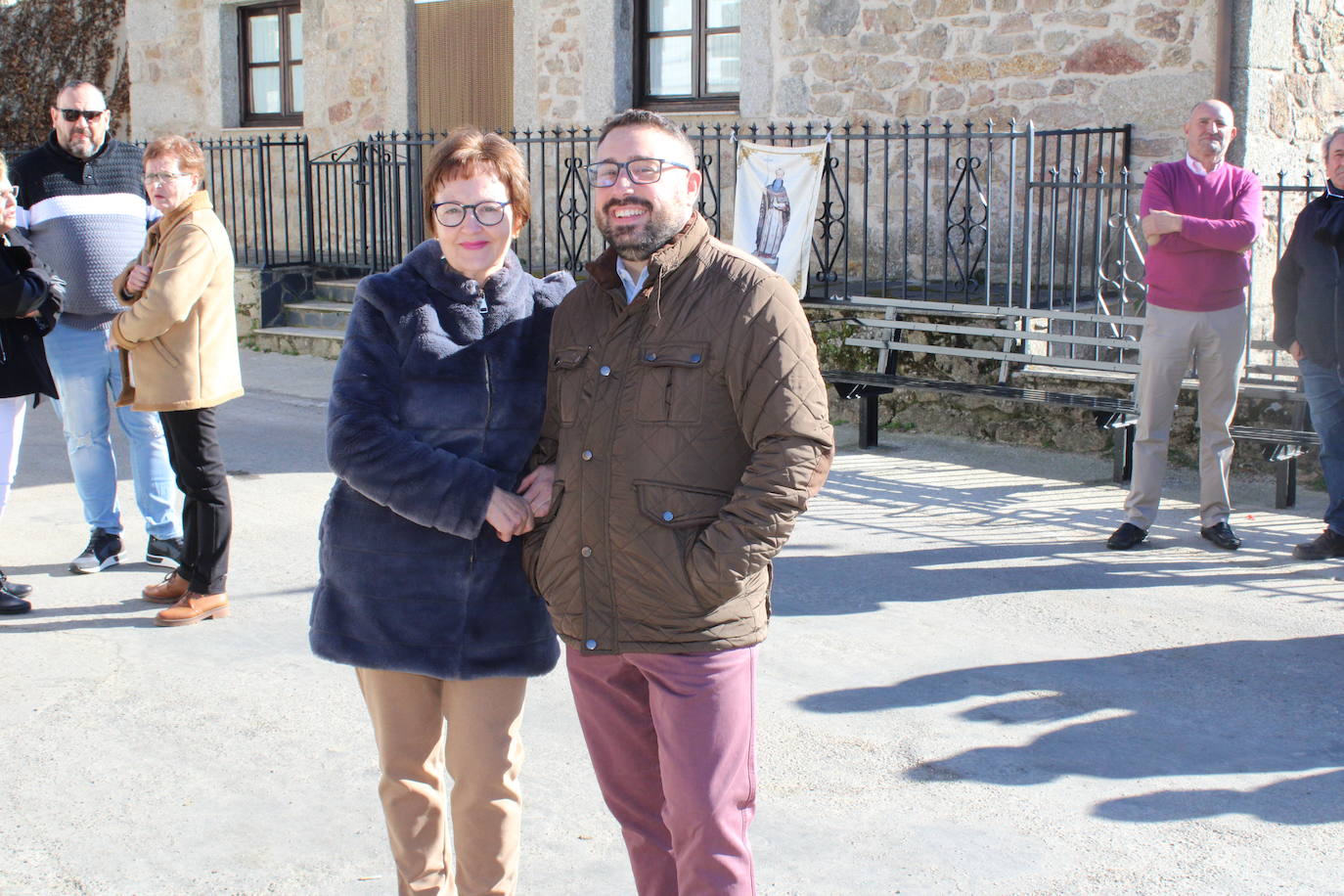 Valdelamatanza canta a San Antón