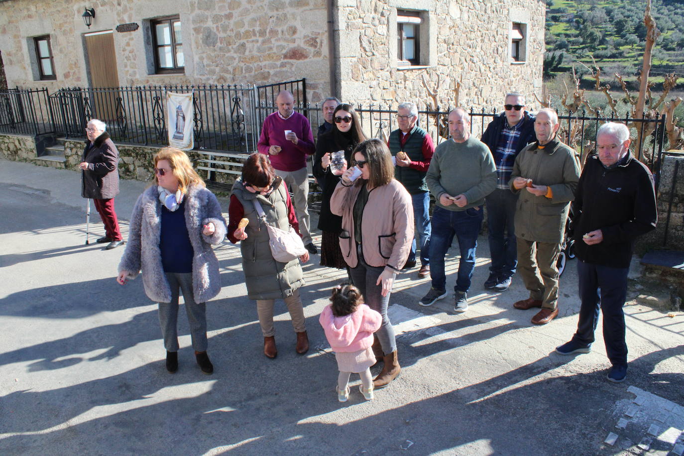 Valdelamatanza canta a San Antón