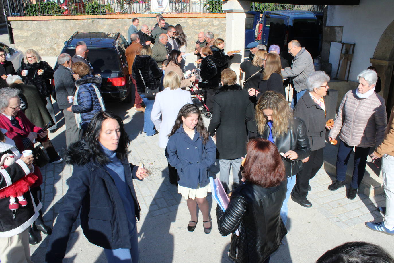 Valdelamatanza canta a San Antón