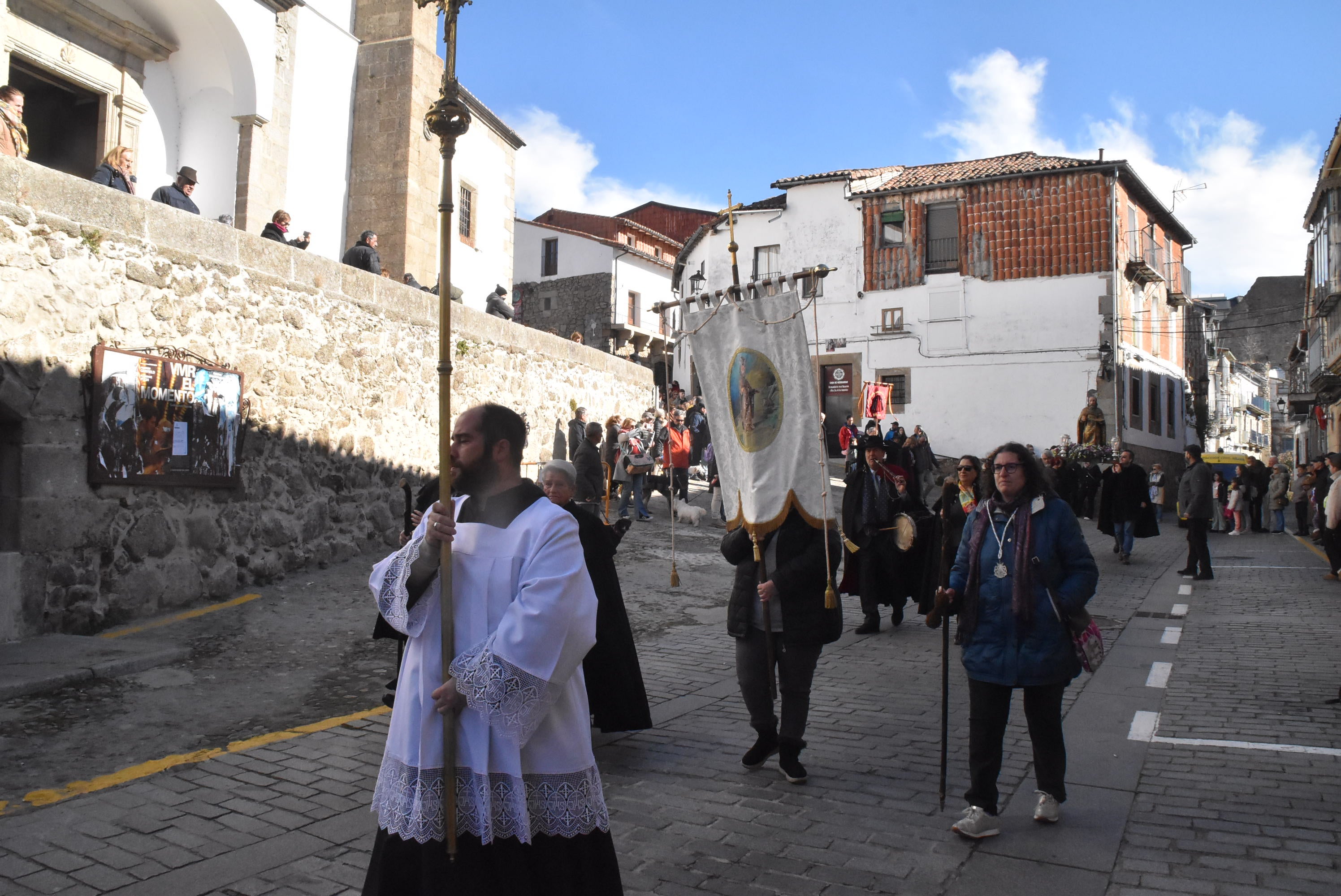 San Antón renueva la protección a los animales en Béjar