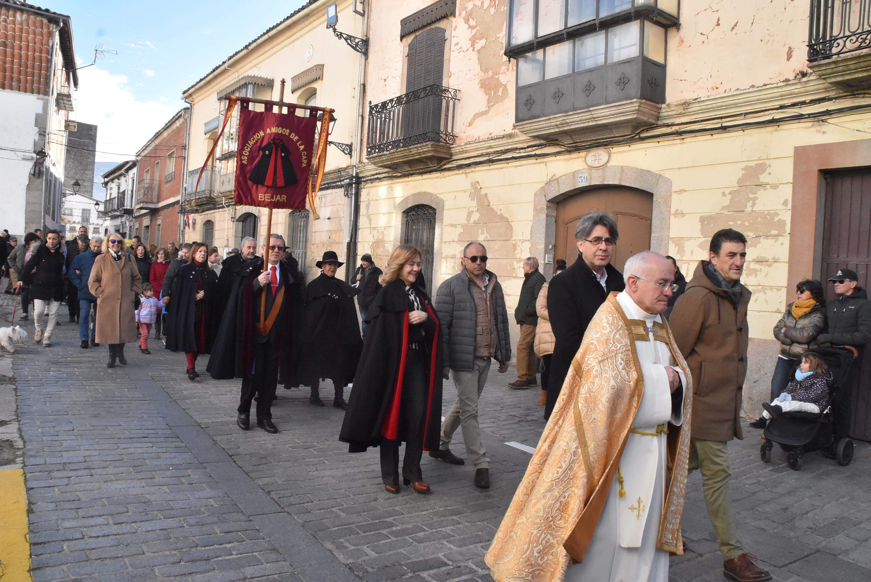 San Antón renueva la protección a los animales en Béjar