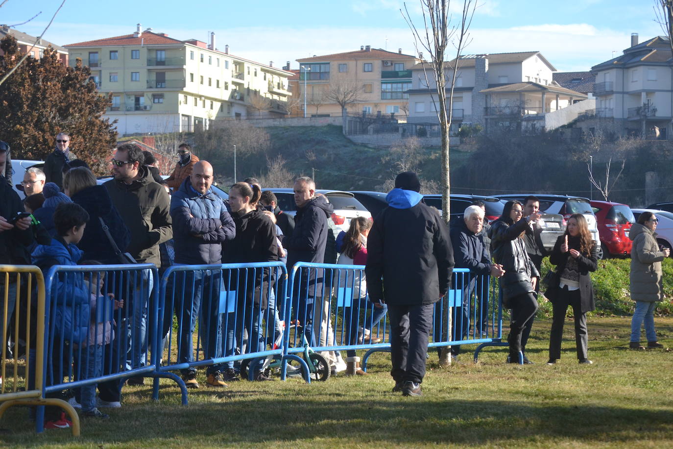 Entretenida mañana de cross escolar en Ciudad Rodrigo a pesar del frío