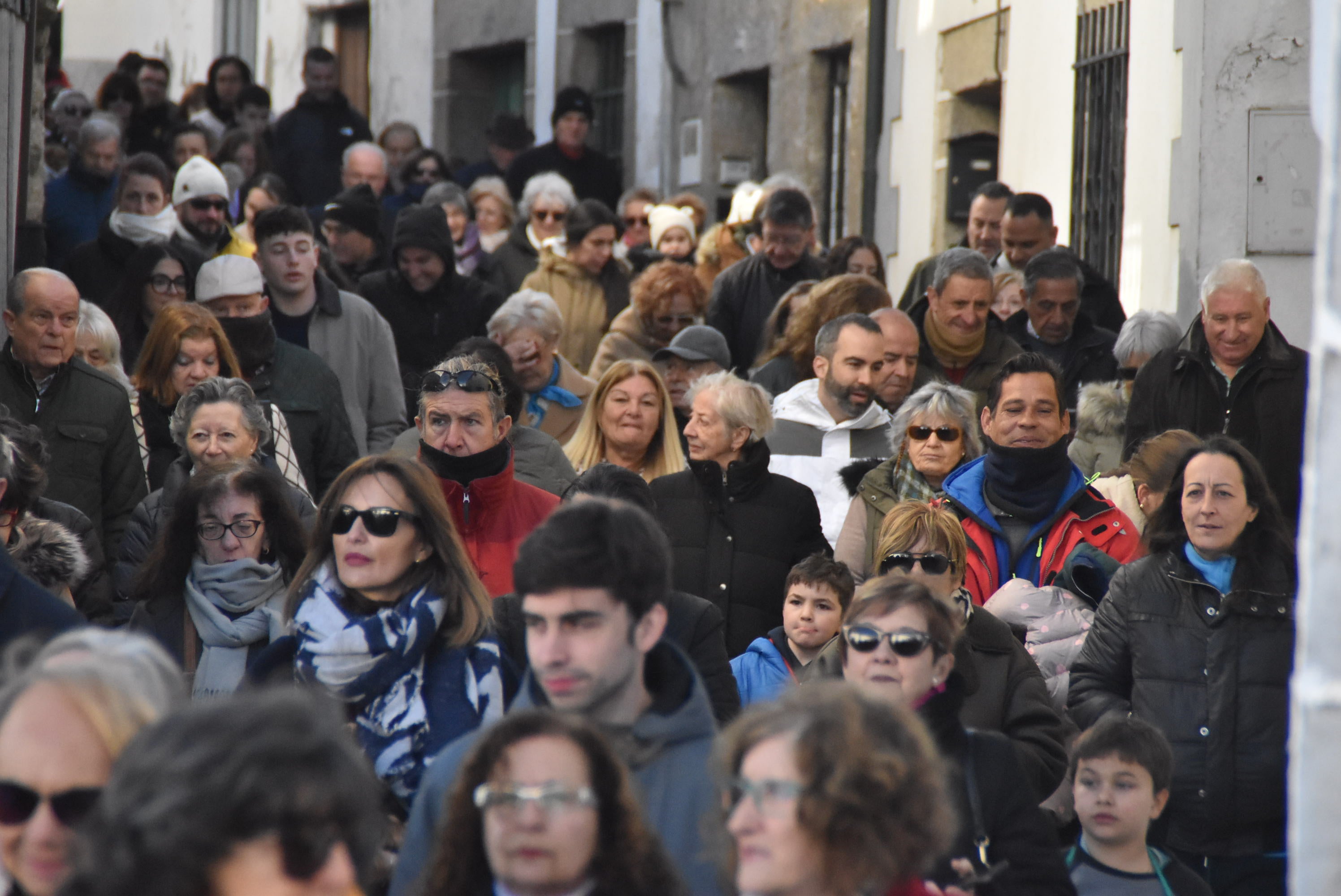 San Antón renueva la protección a los animales en Béjar