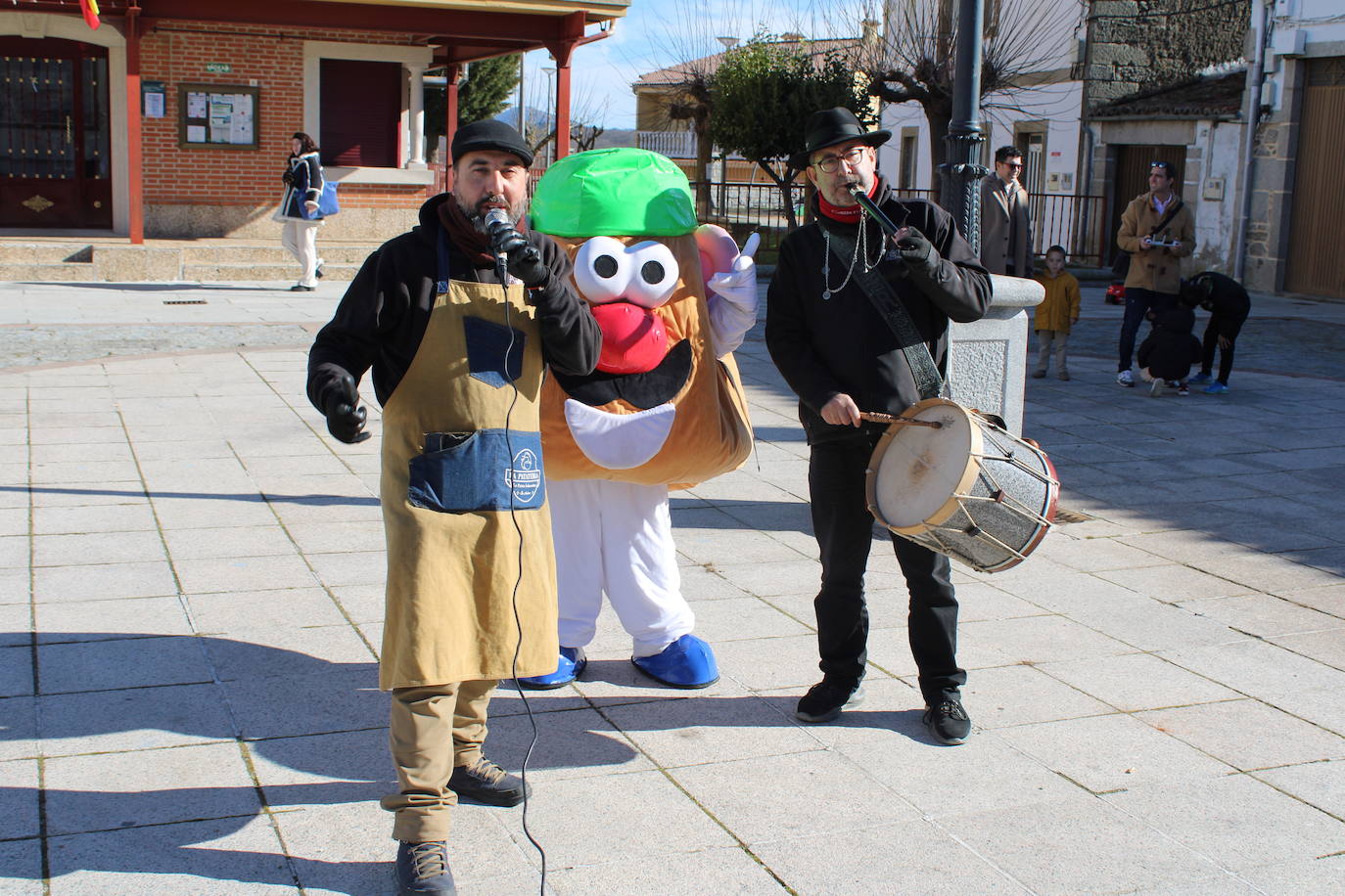 Animada víspera de San Sebastián en Sorihuela