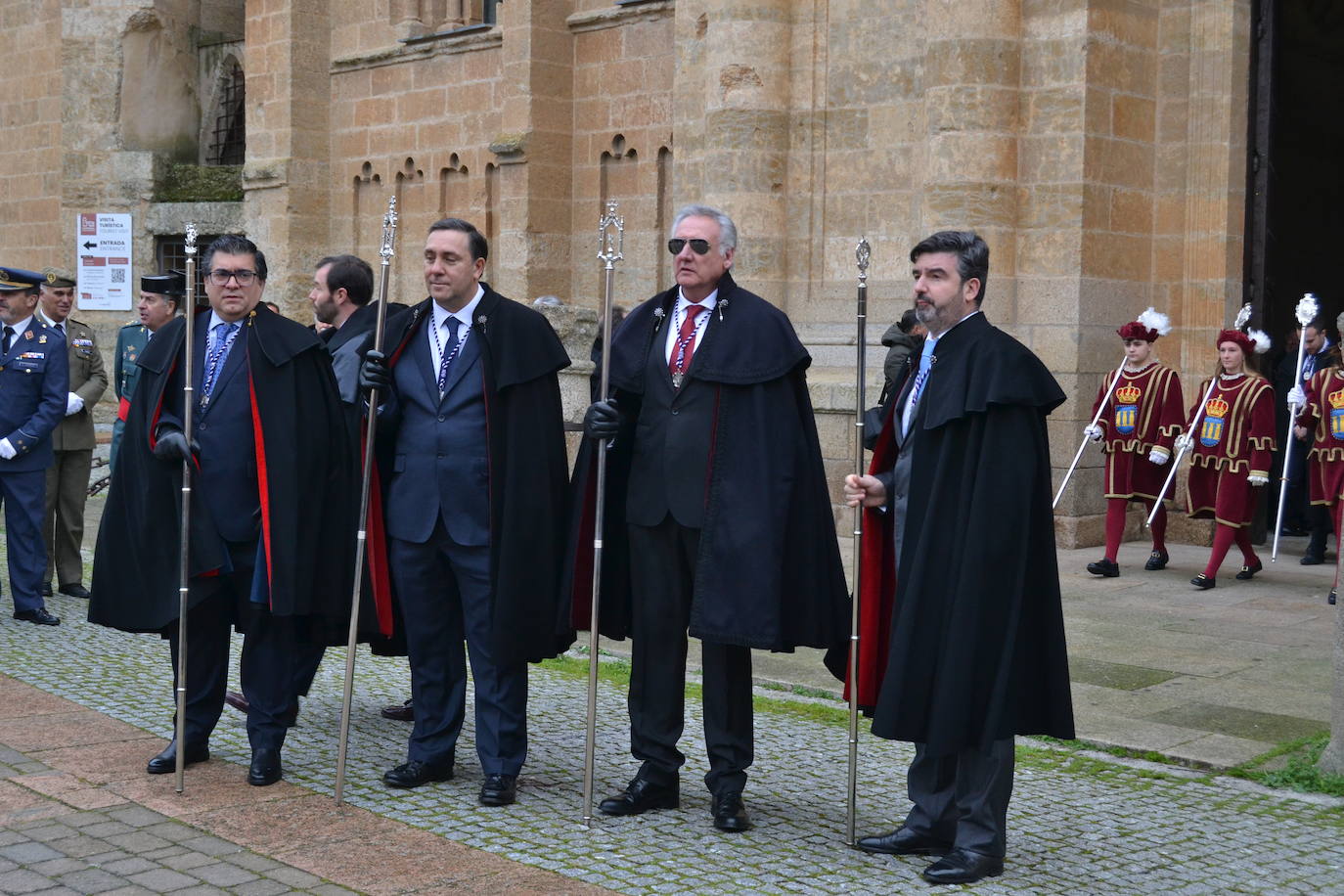 Populosa procesión del patrón de Ciudad Rodrigo