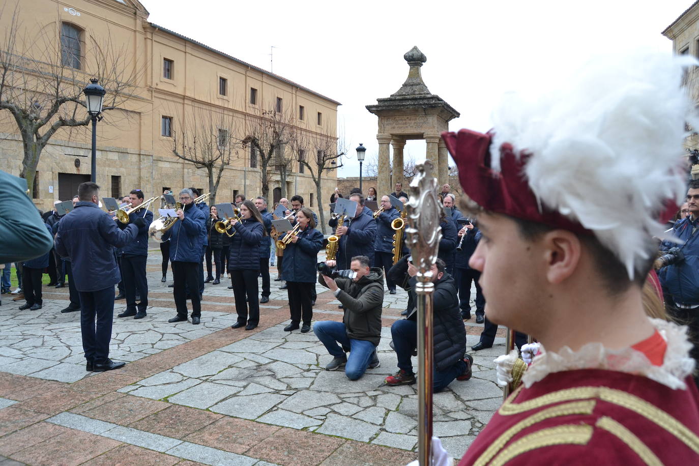 Populosa procesión del patrón de Ciudad Rodrigo