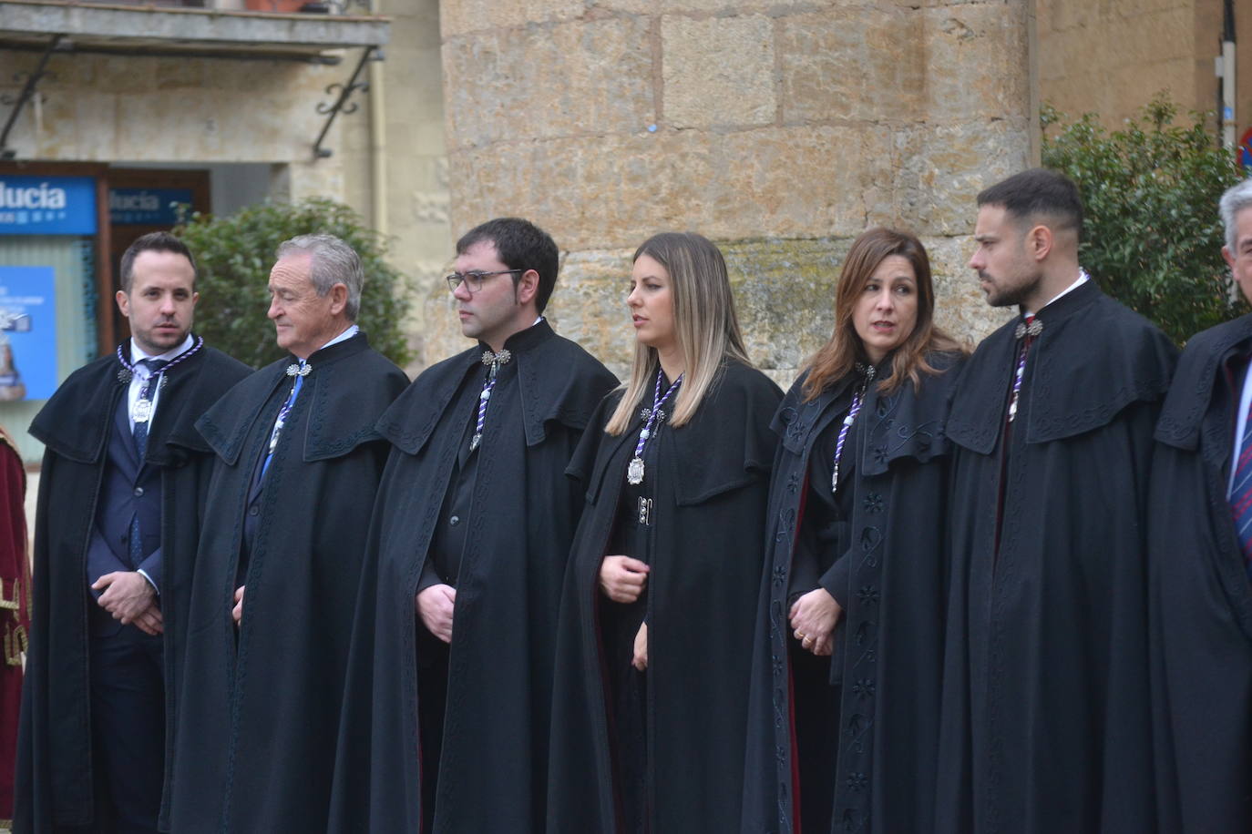 Populosa procesión del patrón de Ciudad Rodrigo