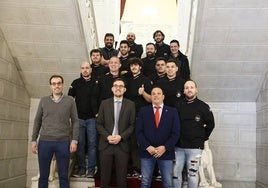 Alberto Díaz, Ángel Fernández Silva y Jorge Moro junto a representantes de los restaurantes que participan este año en Madrid Fusión