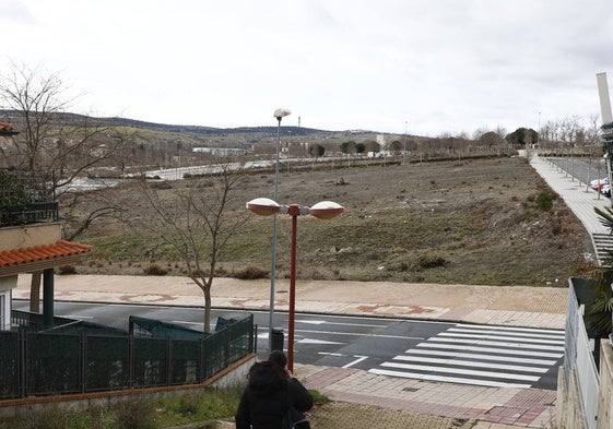 La parcela del Marín que la Sareb cederá para la construcción de vivienda de alquiler.