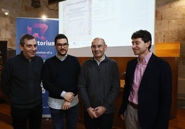 Presentación del concierto en la Catedral.