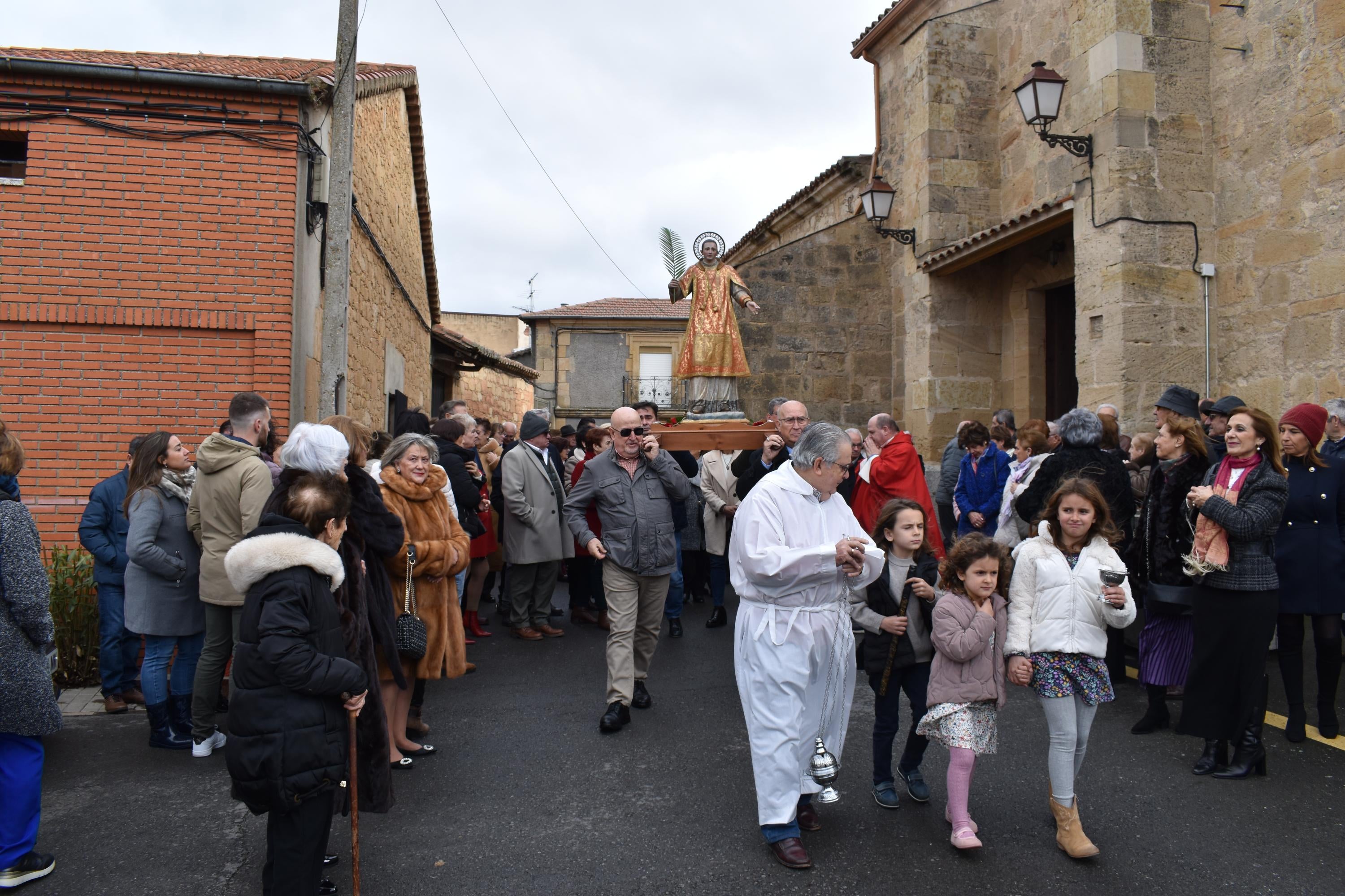 Cabrerizos despide las fiestas en honor a San Vicente con los actos religiosos