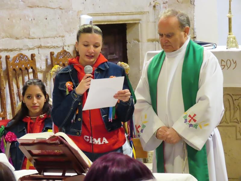 Los quintos alegran las calles de Villoria