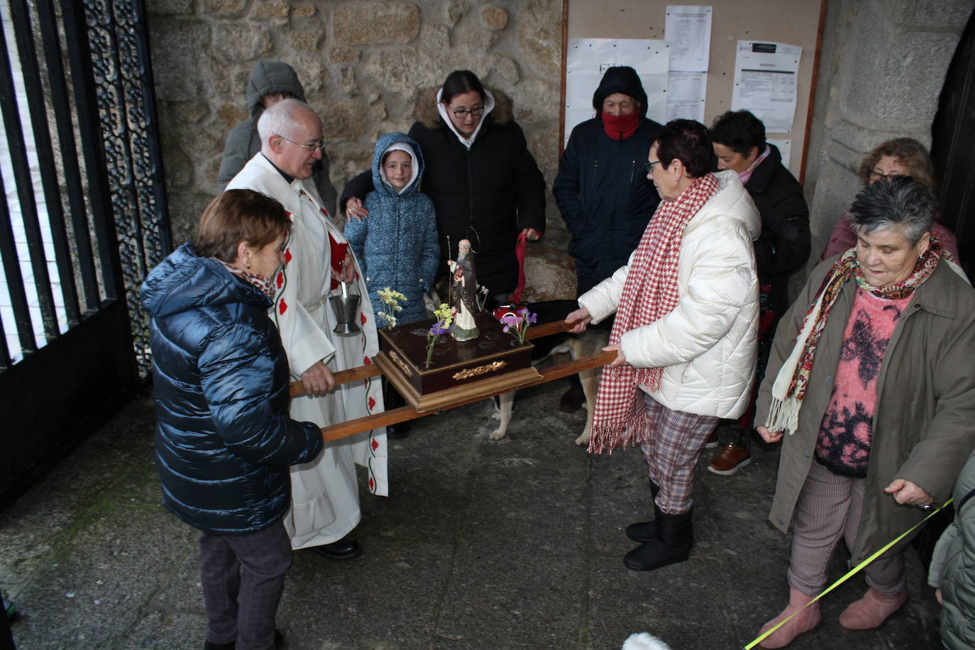 Sanchotello celebra la festividad de San Antón