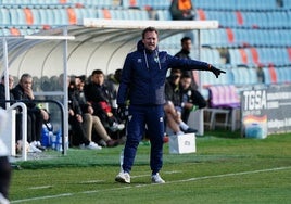 Rubén Gala, entrenador del CD Guijuelo.